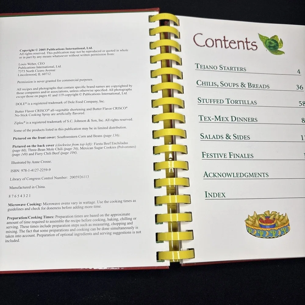 The Cuisines of Mexico by Diana Kennedy 1972 Hardcover Cookbook And Tex Mex Book